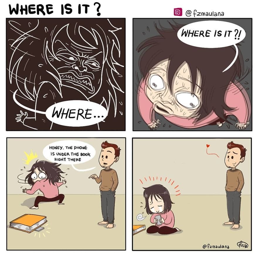 6-30 20 Silly Comics Depict Everyday Situations That Many People Can Relate To