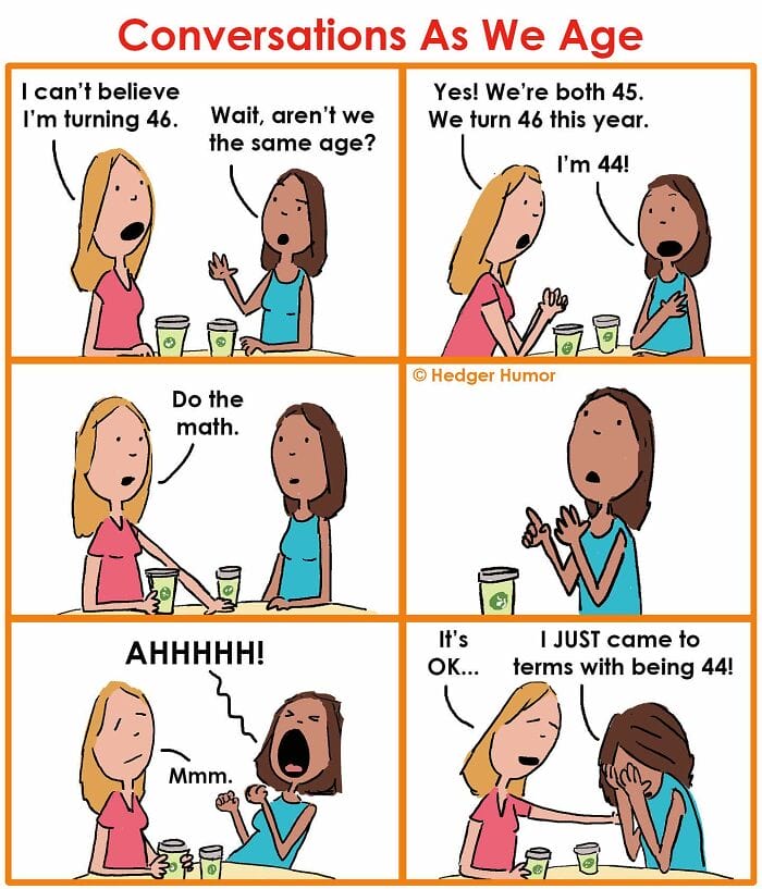 6-4 Hedger Humor Creates 20 Cartoons That Depict Life's Ridiculous Moments