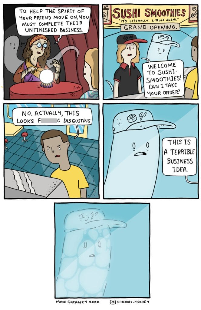 6-5-664x1024 20 Mike Greaney Comics from this Australian artist that will keep you guessing until the end