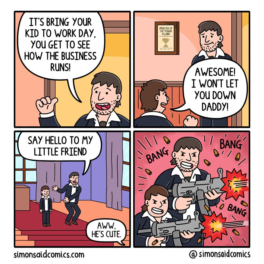 7-27 20 Funny Comics That Often Feature Absurd Situations with Unexpected Twists