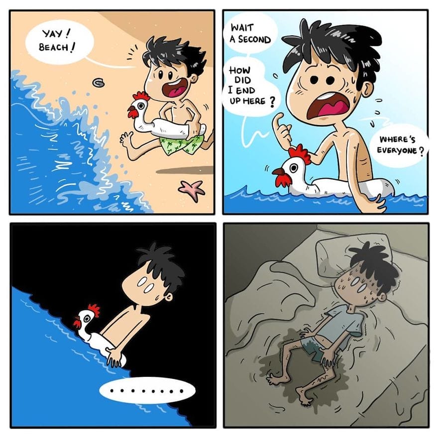 7-31 15 Fazry Maulana Comics Depict Everyday Situations That Many People Can Relate To