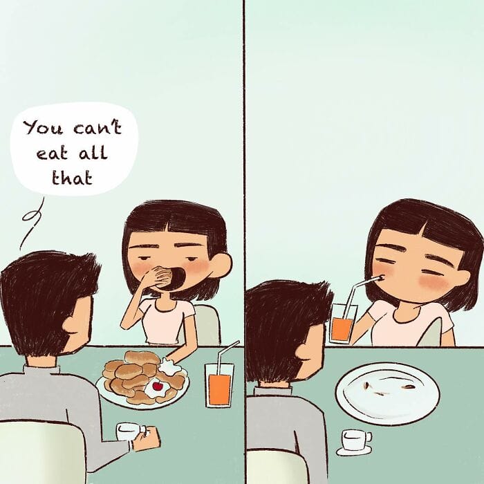 7-34 20 Witty Girl Comics That Perfectly Capture Expectations vs Realities