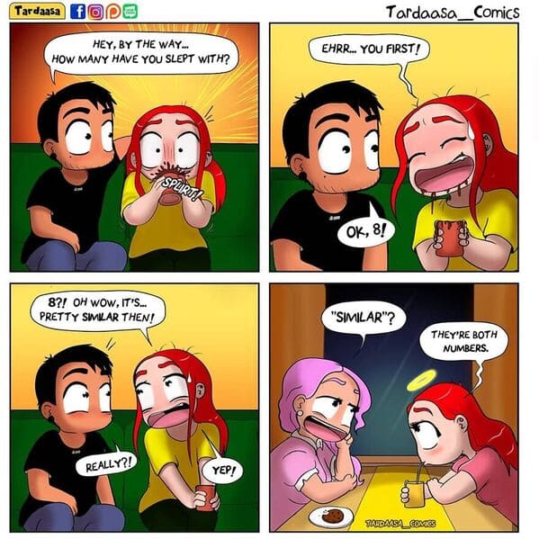 8-14 20 Relatable Comic Strips about Relationships and Life