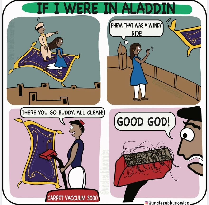 8-4 15 Uncle Subbu Comics about a Dad and His Daughter That Are Often Amusing