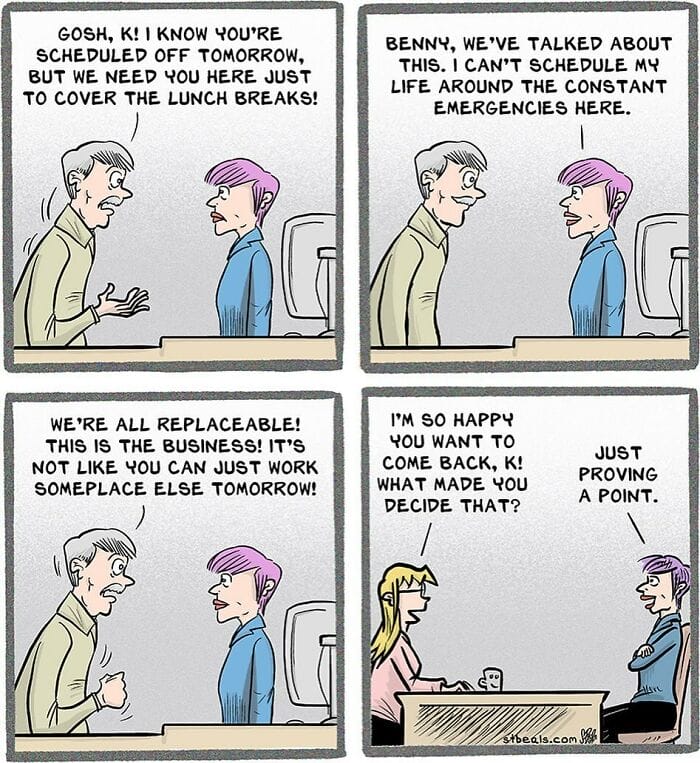 9-13 10+ Times Artist Stephen Beals Sums Up the Struggles People Face Working in Retail
