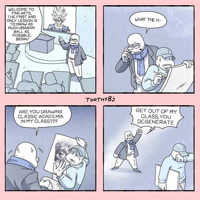 9-32 Here are the 20 "Toothy" character comics by the artist who has a great sense of humour