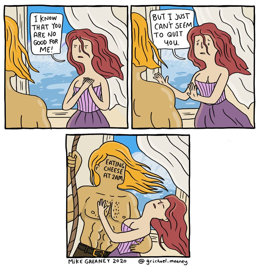 9-5 20 Mike Greaney Comics from this Australian artist that will keep you guessing until the end