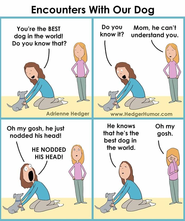 9-5 Hedger Humor Creates 20 Cartoons That Depict Life's Ridiculous Moments
