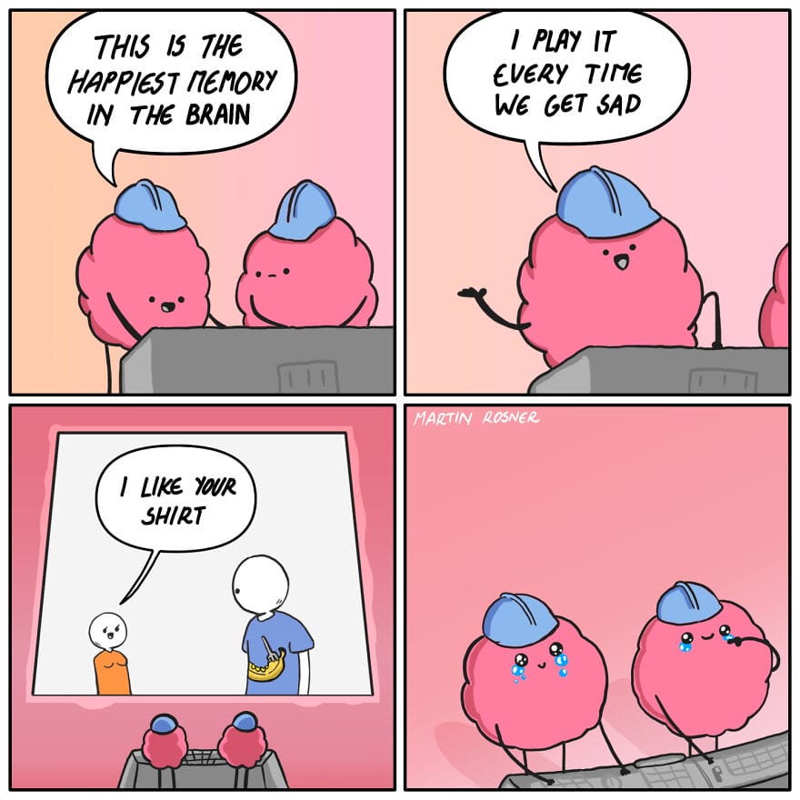 1-2 10+ Dark and Absurd Comics by the Artist Martin Rosner
