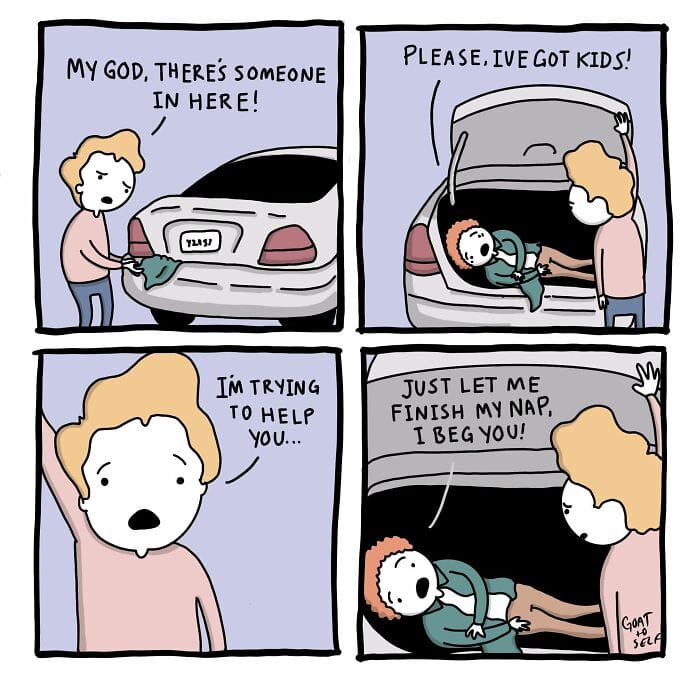 1-25 16+ Goat to Self comics Full of Unexpected Punchlines