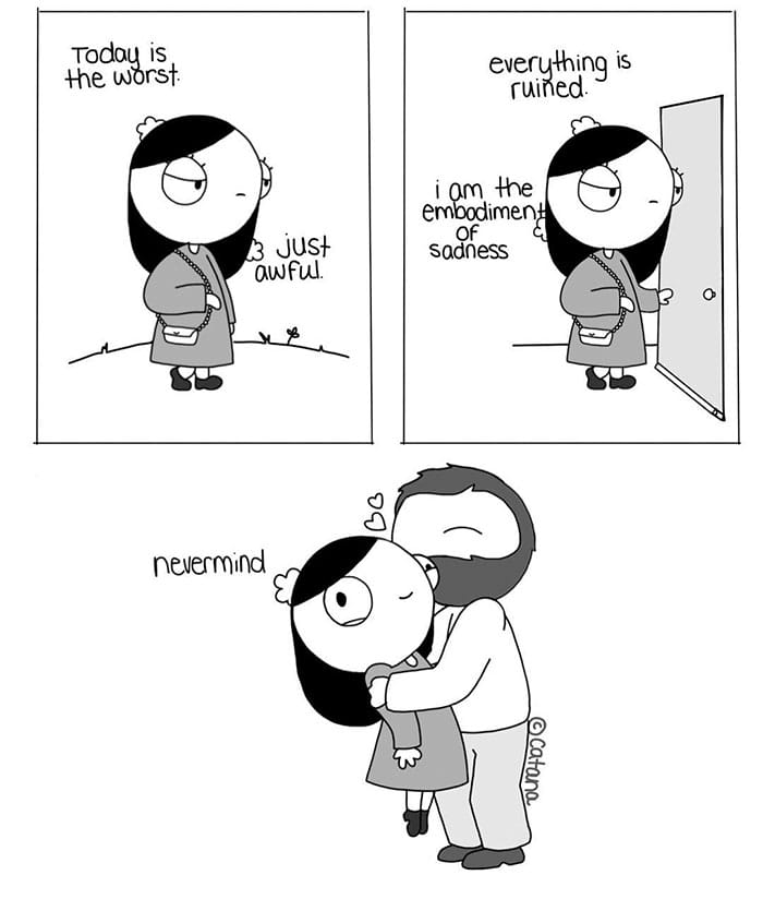 1-65 Girlfriend Depicts: her Life with her Boyfriend Through  19 Brand-New Comics
