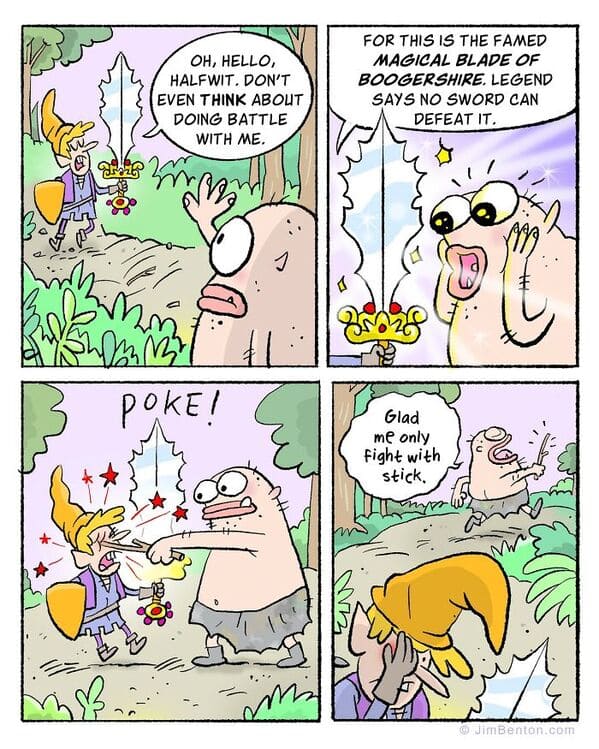 10-21 artist Jim Benton Makes 18+ Comics Full of Humorous Twists
