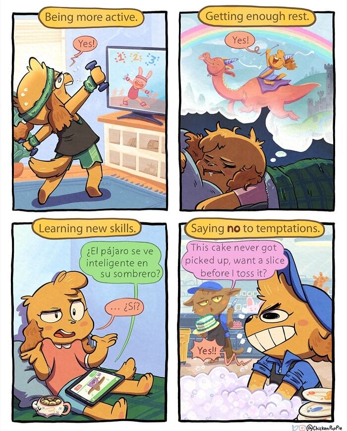 10-74 20 Wholesome Chicken PupPie Comics That Will Bring a Smile to Your Face