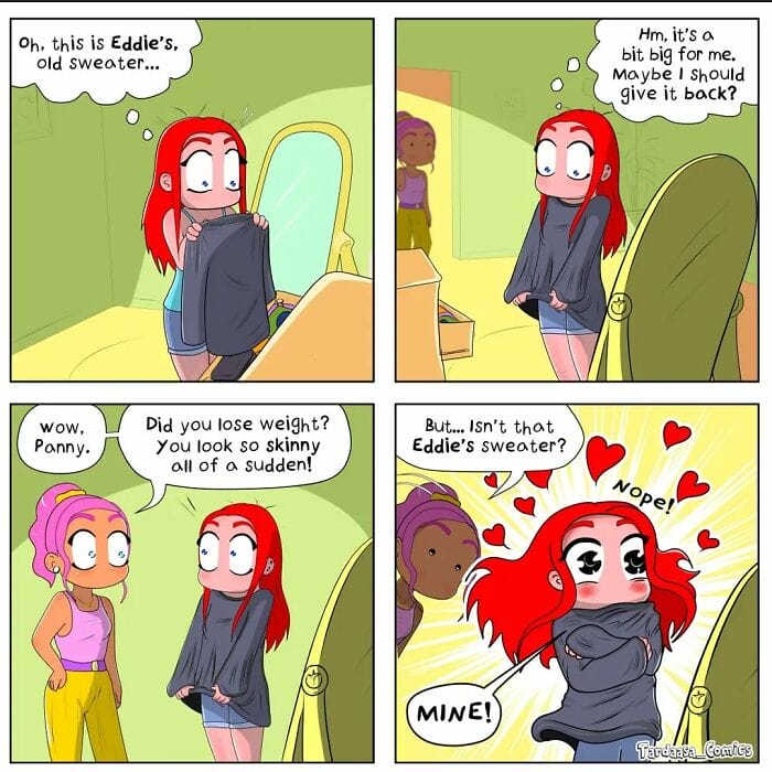 10-89 20 Hilarious Comics by Artist Highlighting Everyday Life and the Realities of Being a Girl in a Relationship