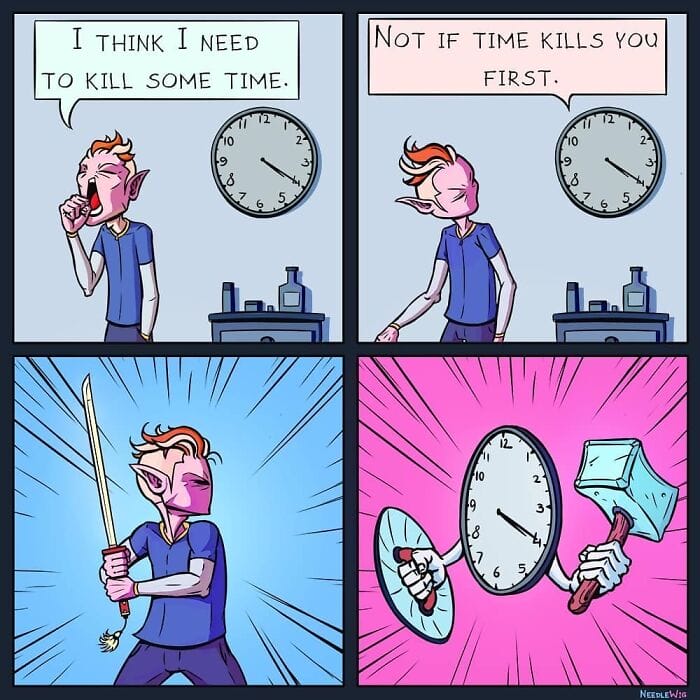 11-36 This Artist’s 25 Dark Comics illustrate  Situations Happened with a Person in Real Life