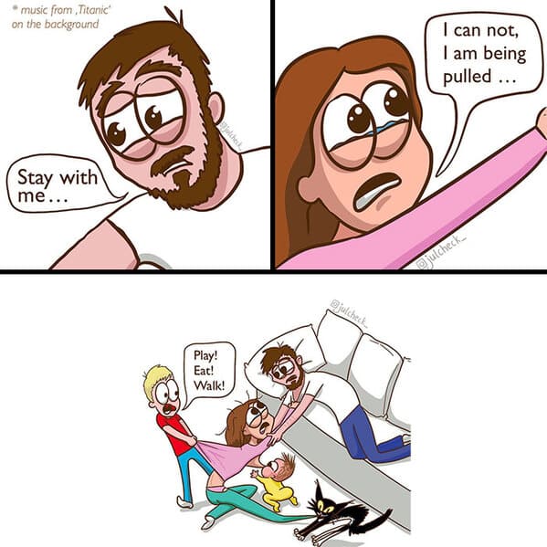 11 How Everyday's Life Goes Being a Mom is Shown in 20 Wholesome Comics