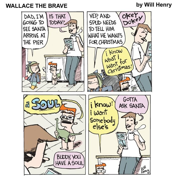 12-95 20 Hilarious 'Wallace the Brave' Comics That'll Make Your Day Better