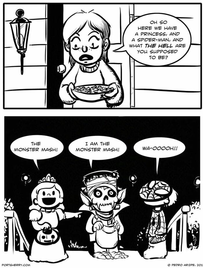 13-111 20 Witty 'Port Sherry' Comics That Mix Daily Life with Unexpected Twists (New Pics)