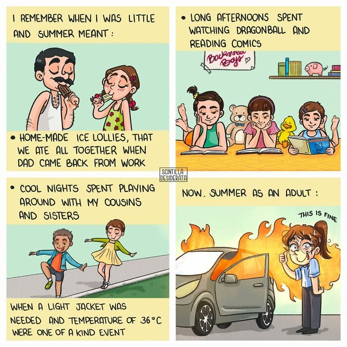 13-17 10+ Eliana Comics Perfectly Capture the Everyday Life of a Girl
