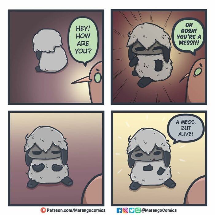 13-70 20 Comics: Follows The Adventures of a Sheep Named Marengo and His Friends