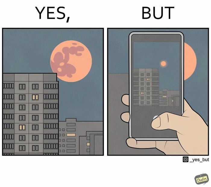 13 20 Two-Panel Illustrations That Depict Contradictory Situations in Society