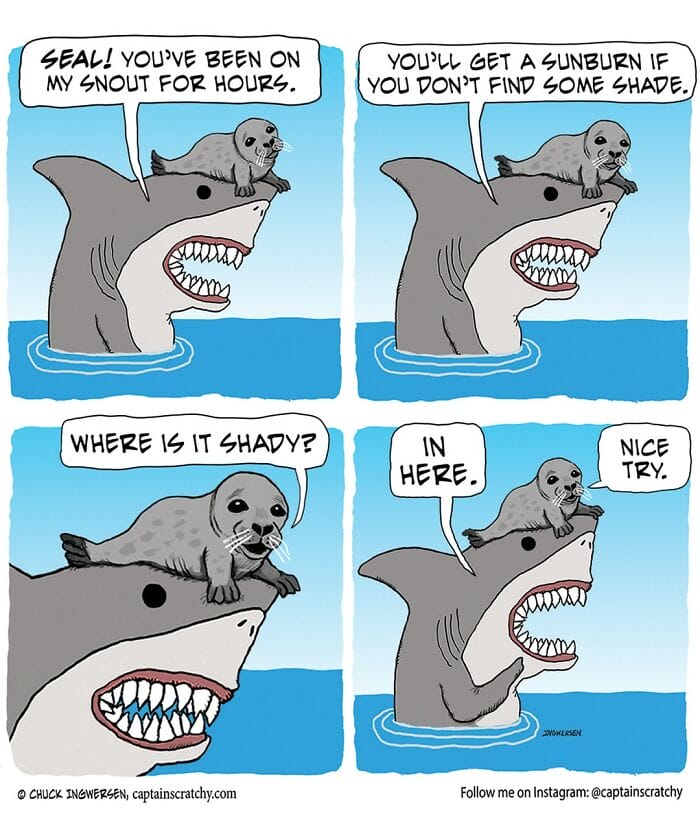 14-37 15+ Times Captain Scratchy use Animals in his Comics to make people laugh