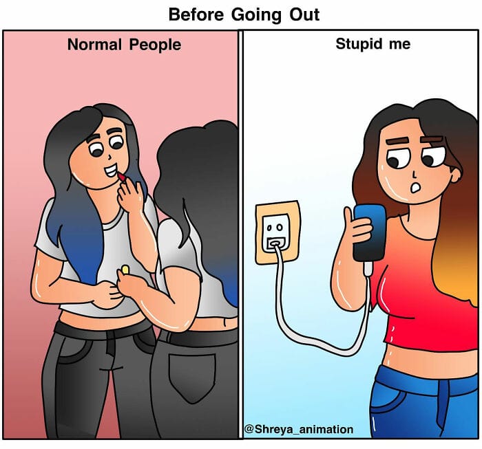 14-94 20 Funny Comics That Perfectly Capture Relatable Girl Moments by This Artist