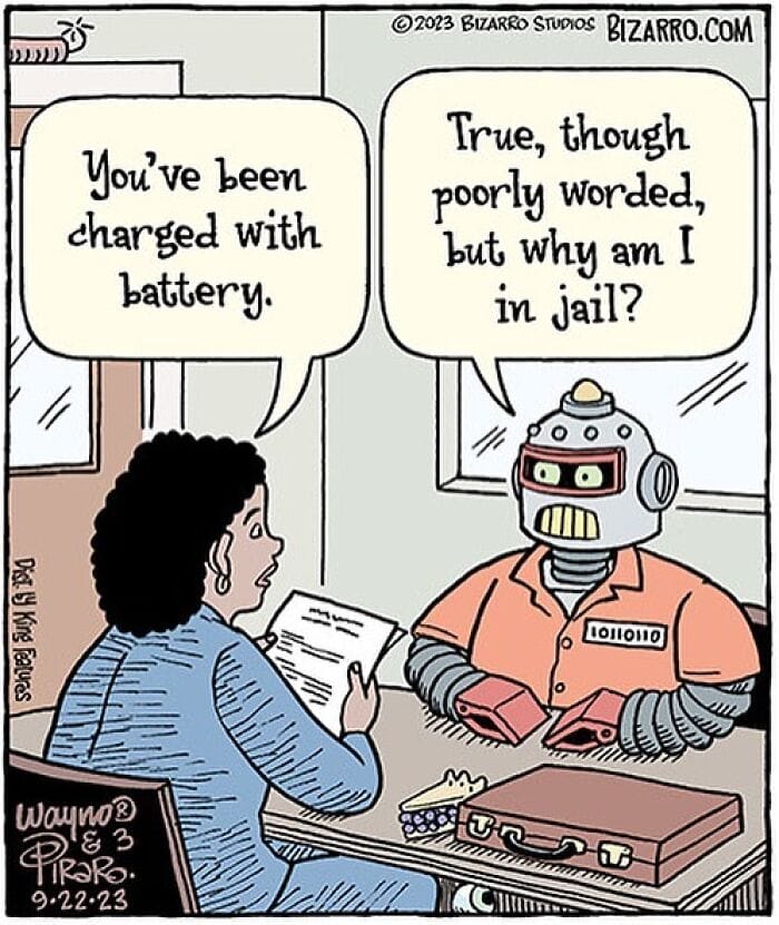 15-4 15+ Bizarro Comics Feature Surreal humor That Depicts Situations