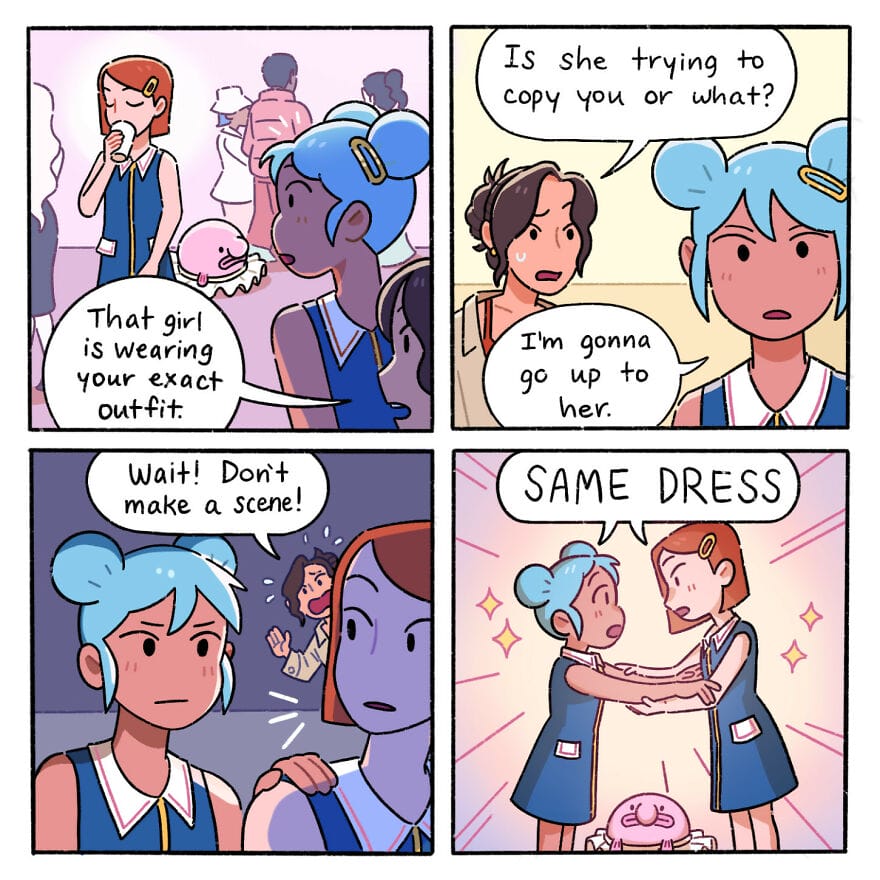 15-61 20 Blobby and Friends comics Important Social Issues about Body Positivity and Mental Health