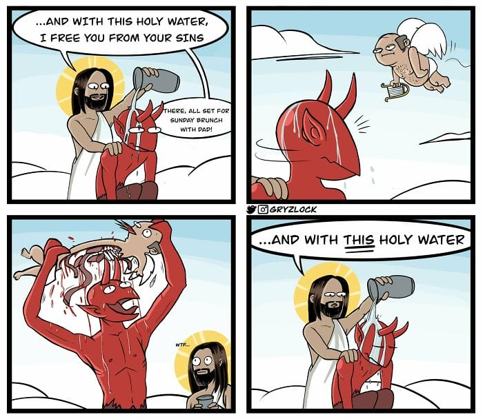 16-109 20 Hilariously Strange Comics with a Dark Twist, By Gryzlock (New Pics)