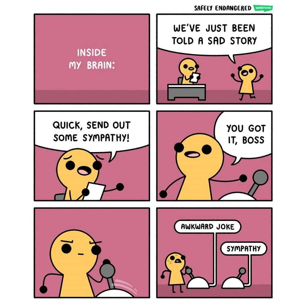 16-21 16+ Safely Endangered Comics Full of Ironic Twists by a Cartoonist Who Has 1.6 Million Followers