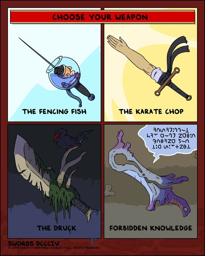 16-24 Here are 15 Swords Comic Strips That Revolves Around Magical Swords