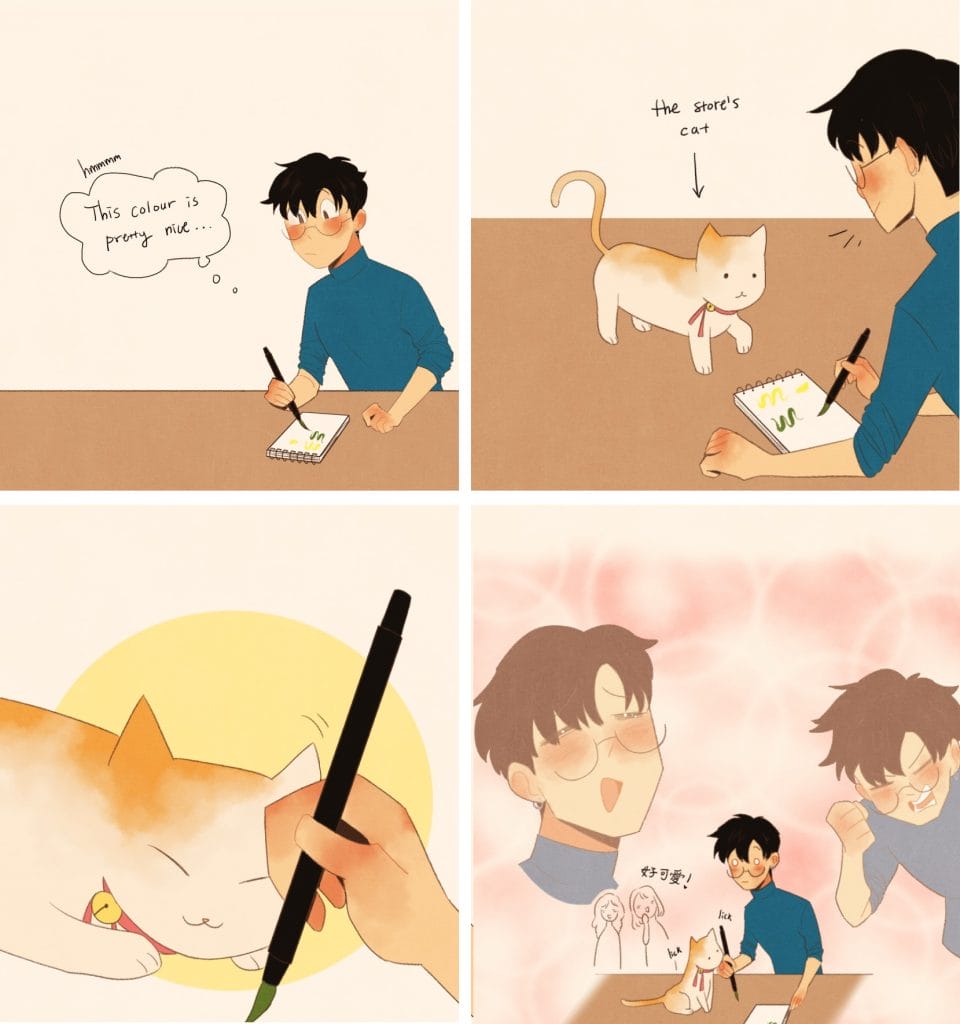 16-9-960x1024 15+ Times Artist The Kao Captures the Adventures of His Life in Amusing Comics