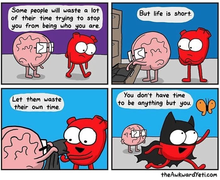 17-29 Heart and brain 20 Best the awkward yeti comics