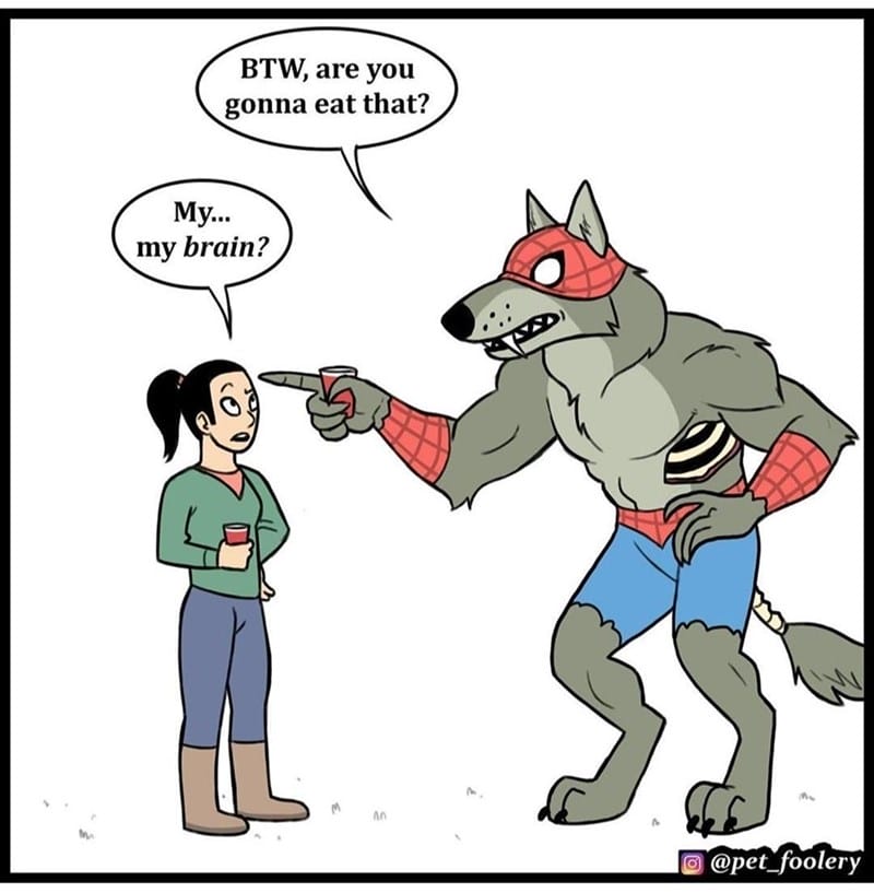 17-6 20 Hilarious Pet Foolery Drawings That Capture the Funny and Quirky Side of Pets