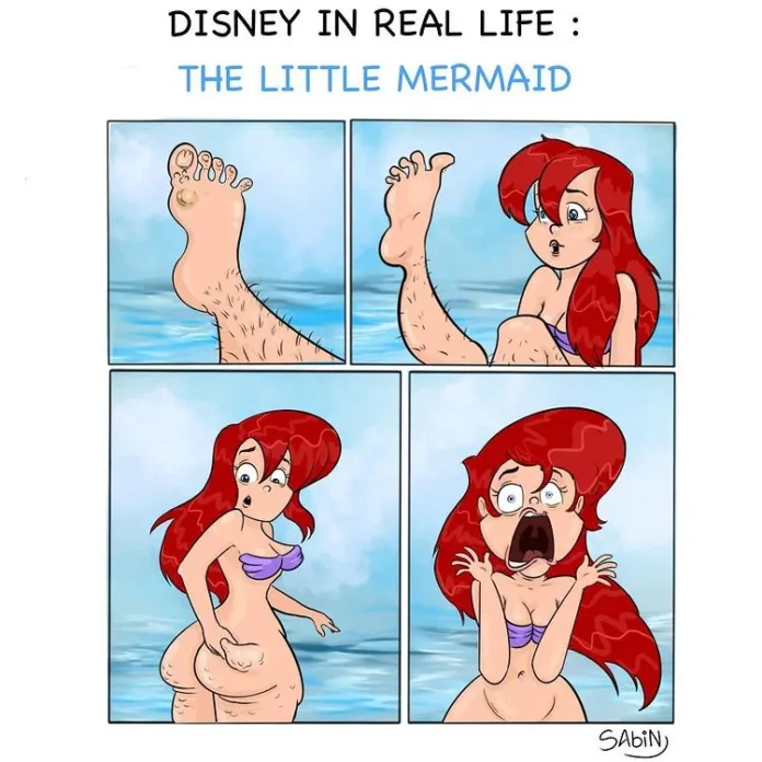 18-1 20 Hilarious Sabin Comics Based on Everyday Situations Faced by a Girl