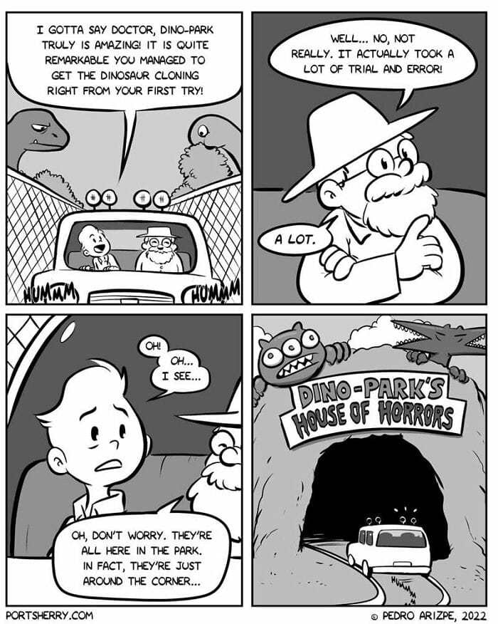 18-104 20 Witty 'Port Sherry' Comics That Mix Daily Life with Unexpected Twists (New Pics)