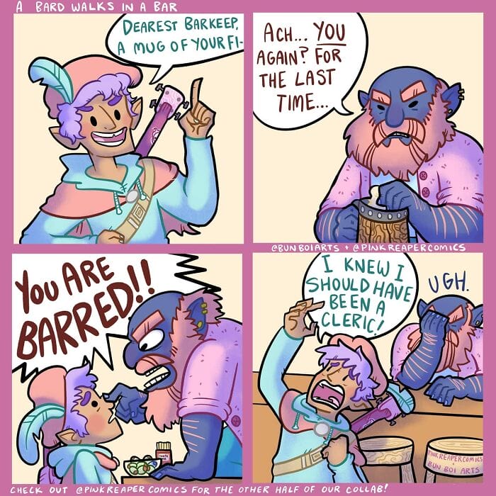 18-13 10+ Times Artist Jakey Boi Arts Creates Random Comics About Dungeons