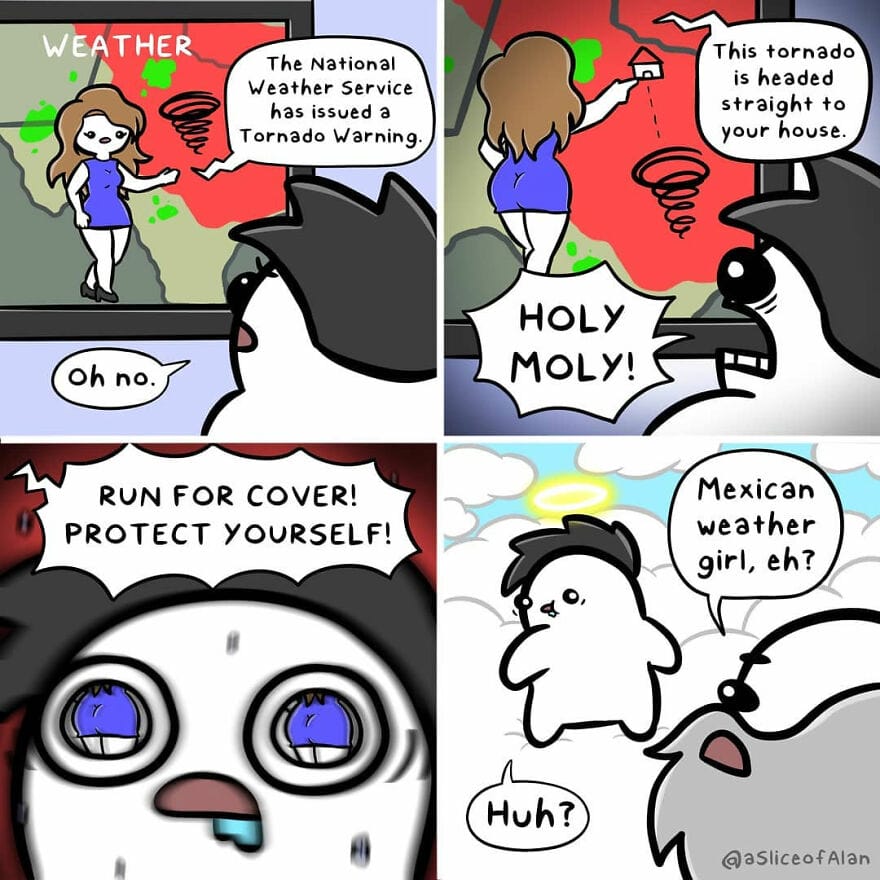 18-28 An Artist Draws 10+ Funny and Relatable Slice of life Humor Comics