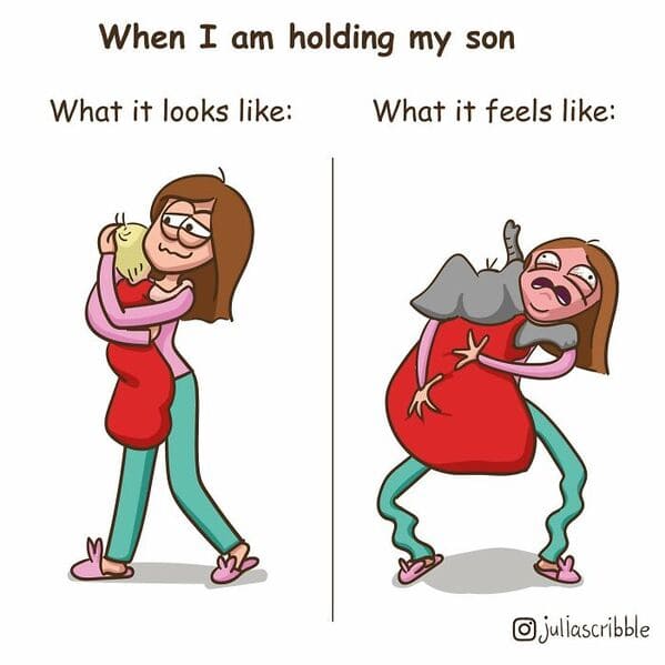 18 How Everyday's Life Goes Being a Mom is Shown in 20 Wholesome Comics