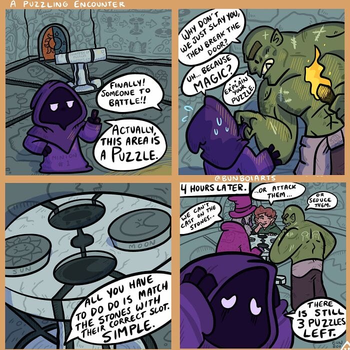 19-13 10+ Times Artist Jakey Boi Arts Creates Random Comics About Dungeons