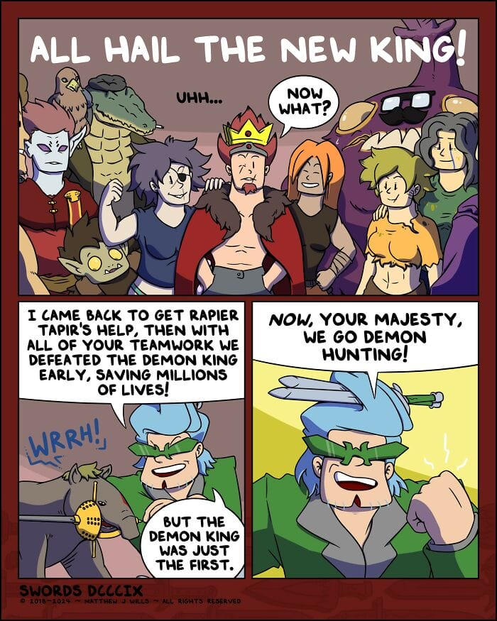 19-23 Here are 15 Swords Comic Strips That Revolves Around Magical Swords