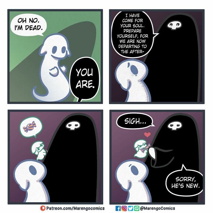 2-101 20 Touching Comics on Life, Death, and the Afterlife by Marengo Lambert
