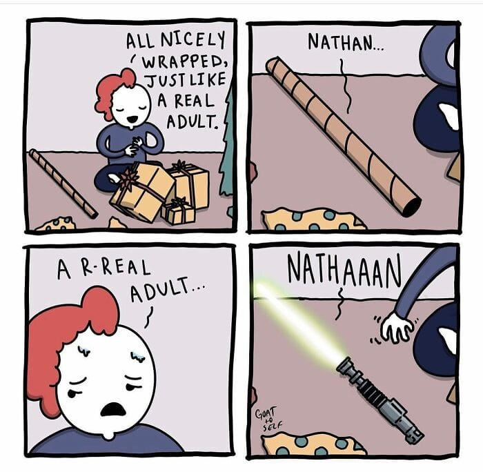 2-24 16+ Goat to Self comics Full of Unexpected Punchlines