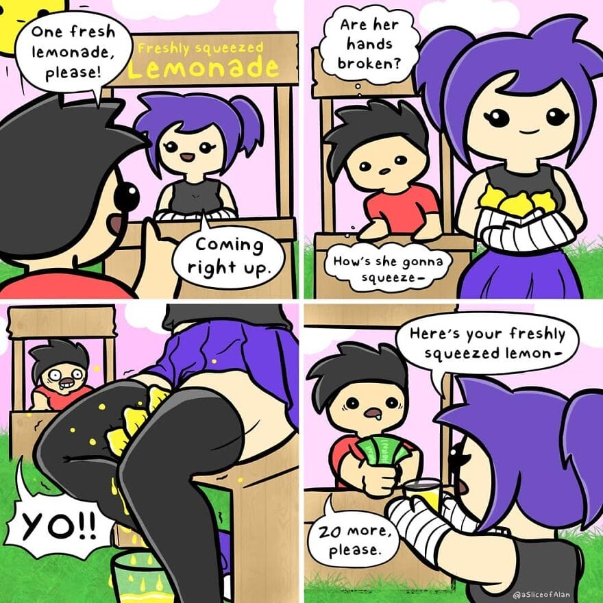 2-28 An Artist Draws 10+ Funny and Relatable Slice of life Humor Comics