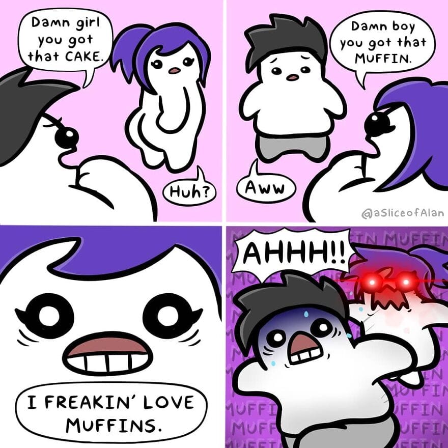 20-27 An Artist Draws 10+ Funny and Relatable Slice of life Humor Comics