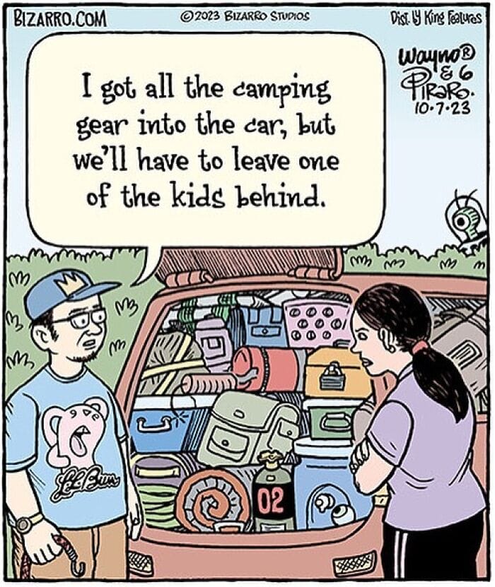 20-3 15+ Bizarro Comics Feature Surreal humor That Depicts Situations