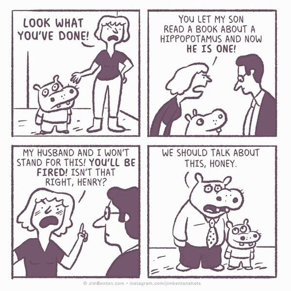 4-19 artist Jim Benton Makes 18+ Comics Full of Humorous Twists