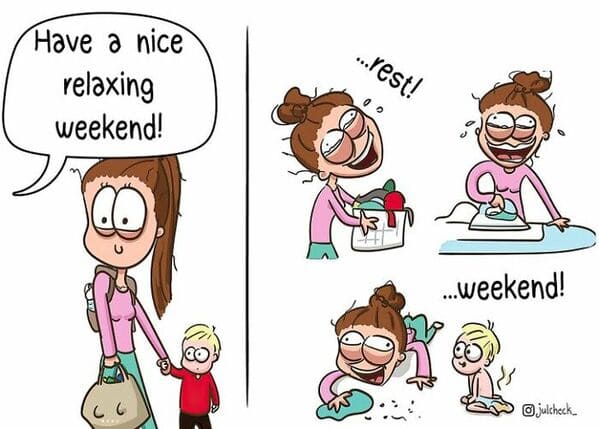 4 How Everyday's Life Goes Being a Mom is Shown in 20 Wholesome Comics