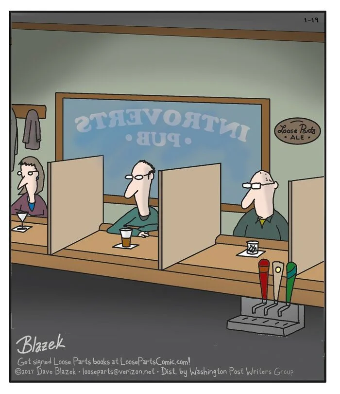 4 20 Times Artist Loose Parts Guy Captures Ridiculous Situations in Single-Panel